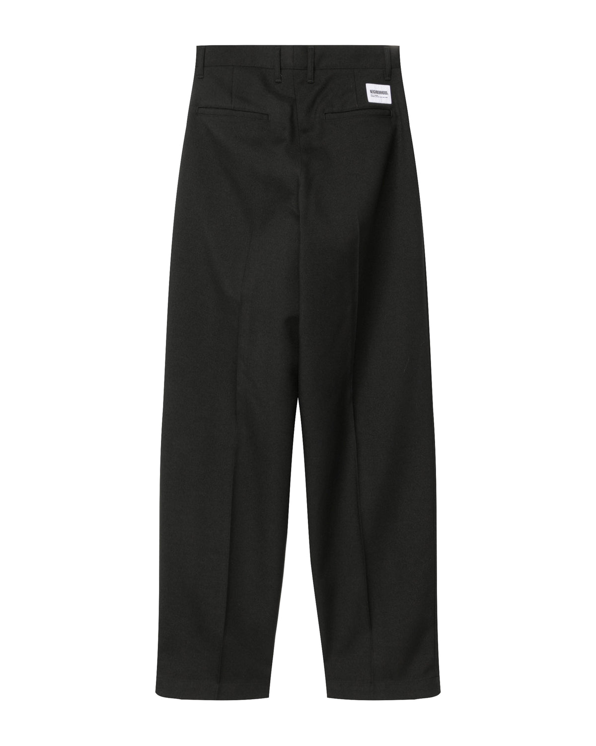Pleated wide-leg pants