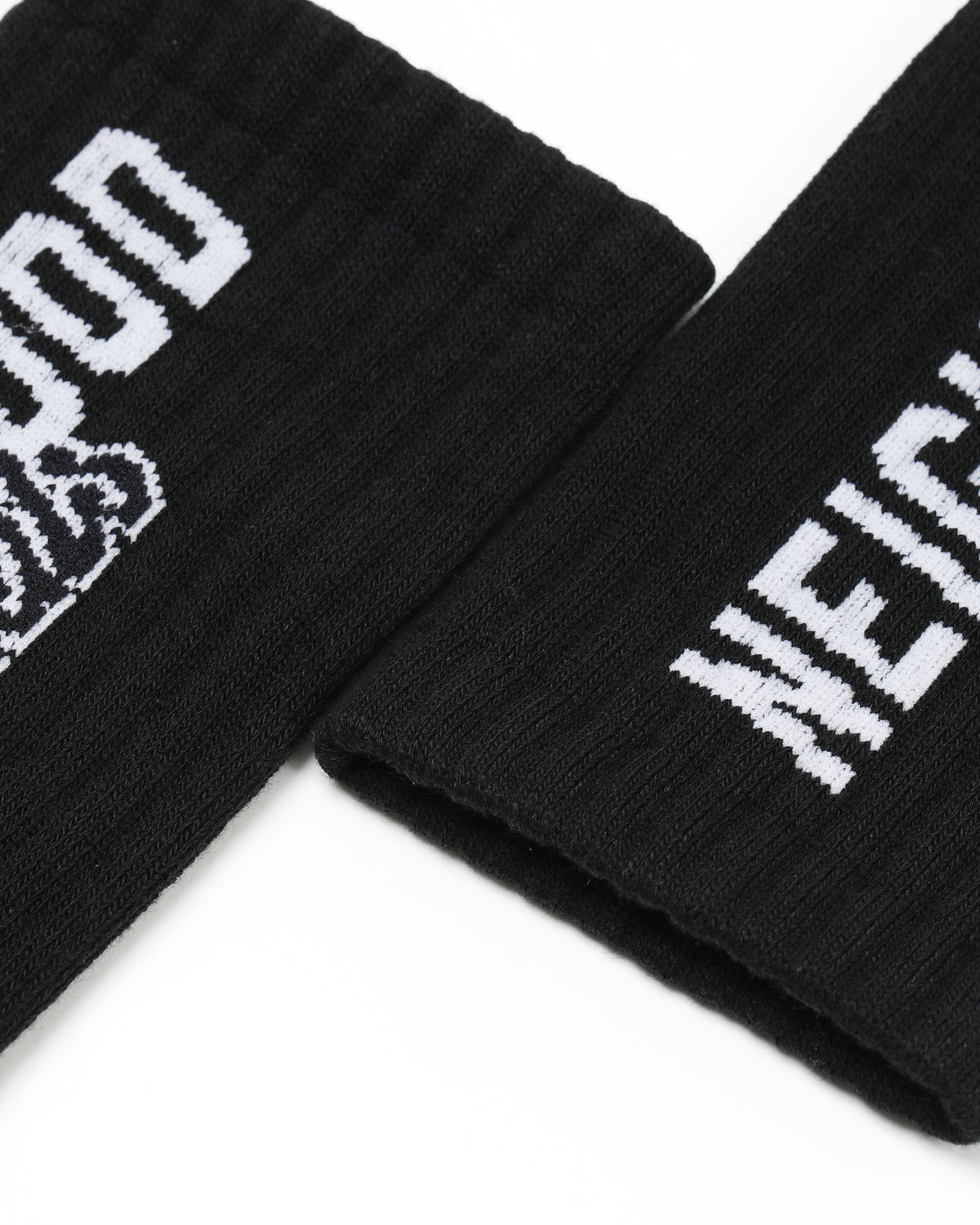 Graphic crew socks