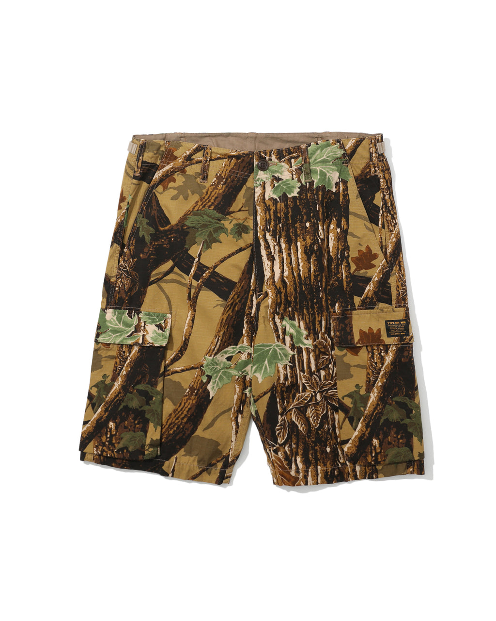 Camo cargo shorts