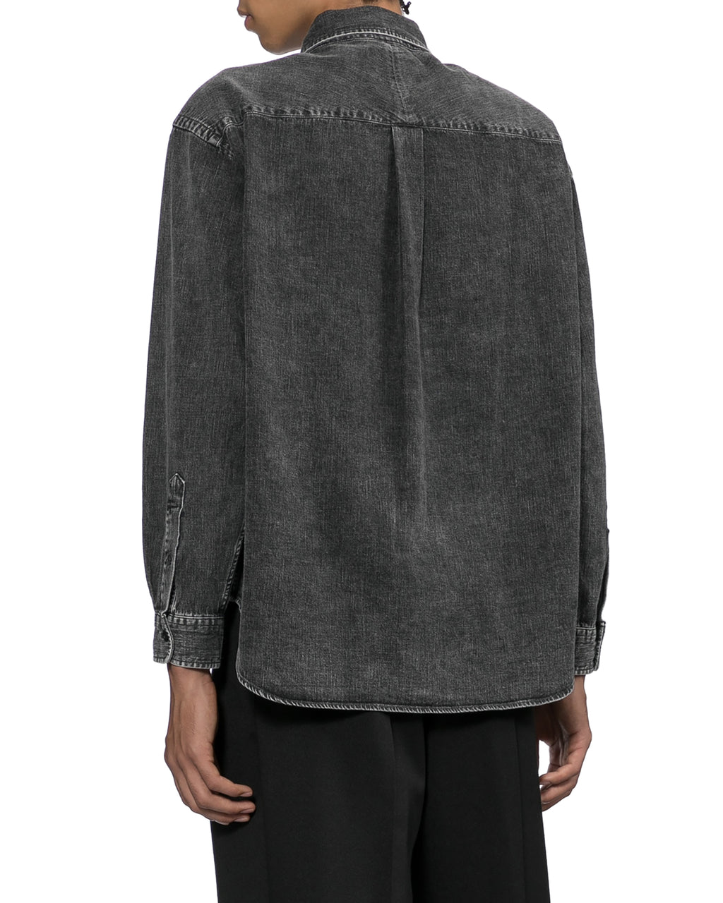 Long sleeve denim shirt