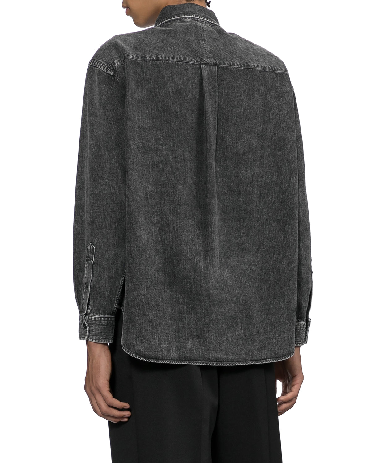 Long sleeve denim shirt