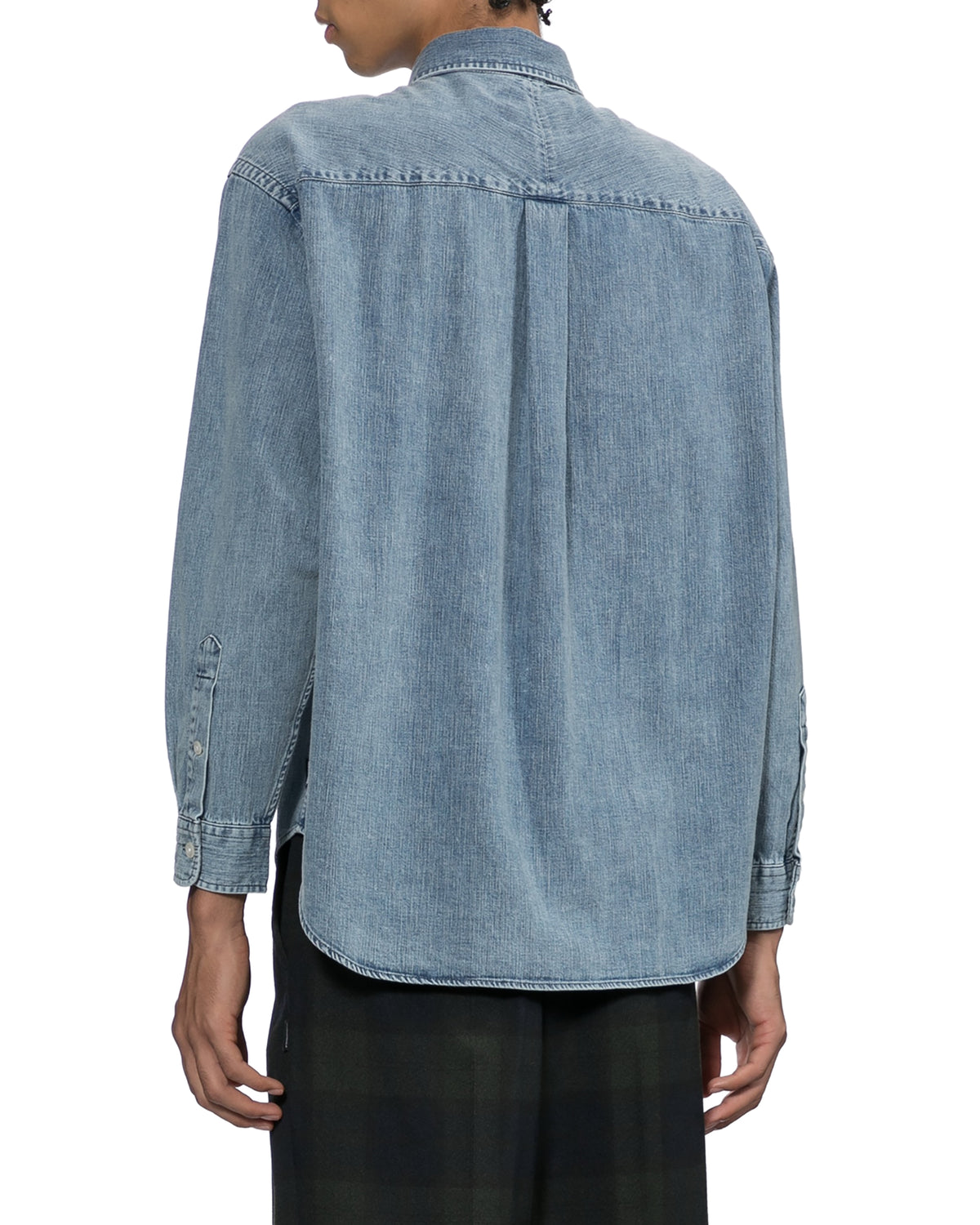 Long sleeve denim shirt