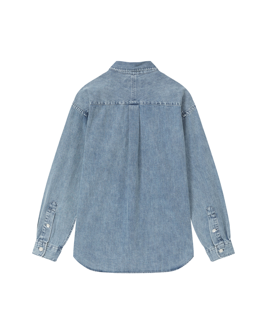 Long sleeve denim shirt