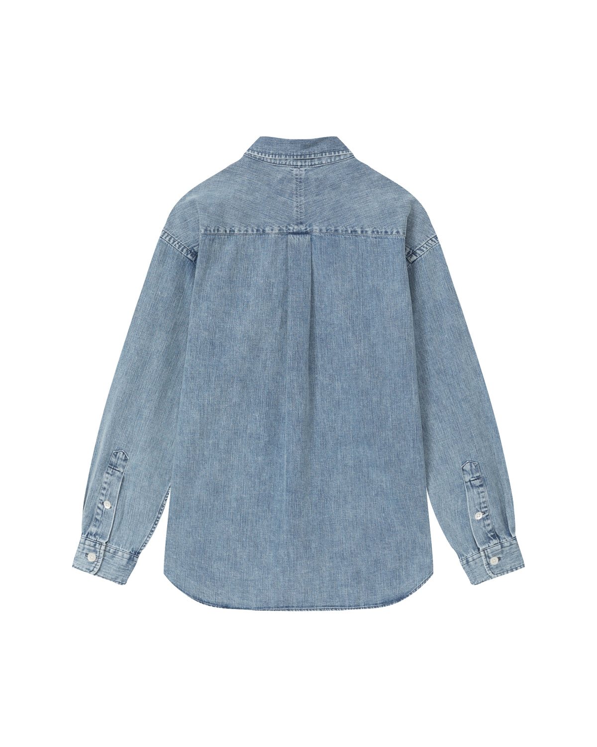 Long sleeve denim shirt