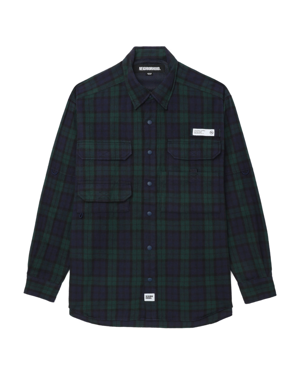 Tartan check fishing shirt