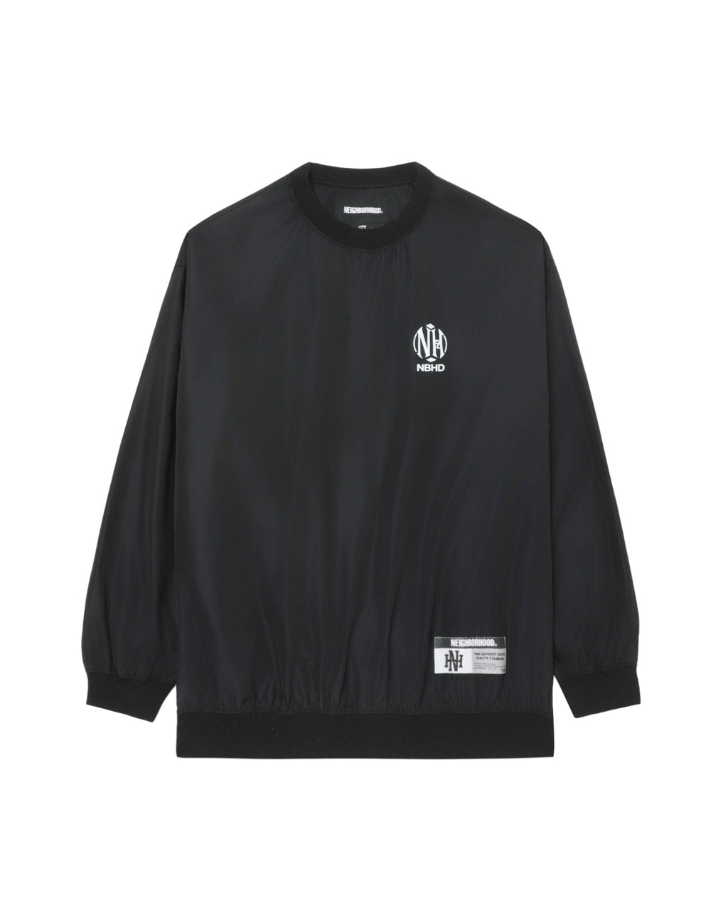 Crew neck long sleeve pullover