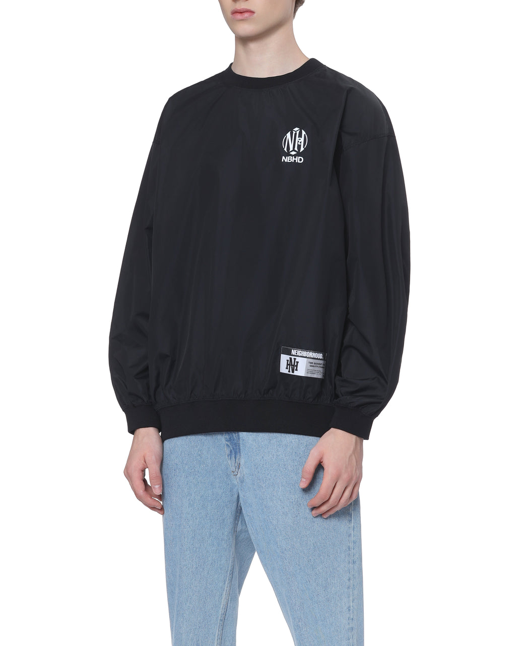 Crew neck long sleeve pullover