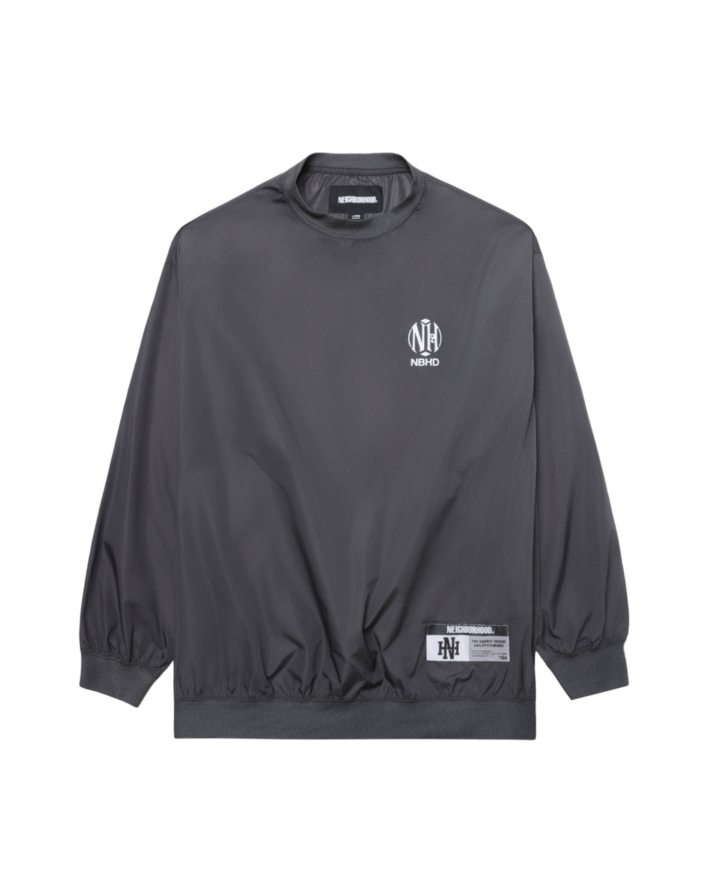 Crew neck long sleeve pullover