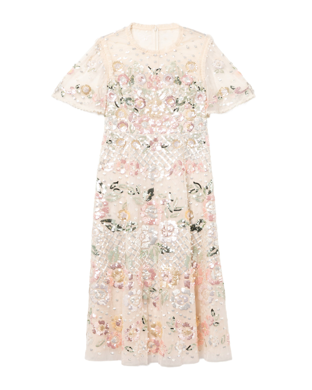 Sequin embellishment dress