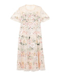 Sequin embellishment dress