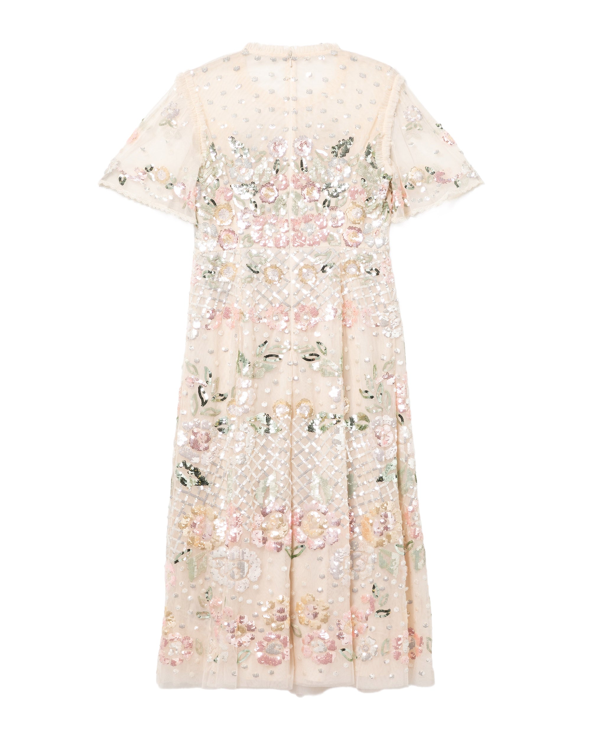 Sequin embellishment dress