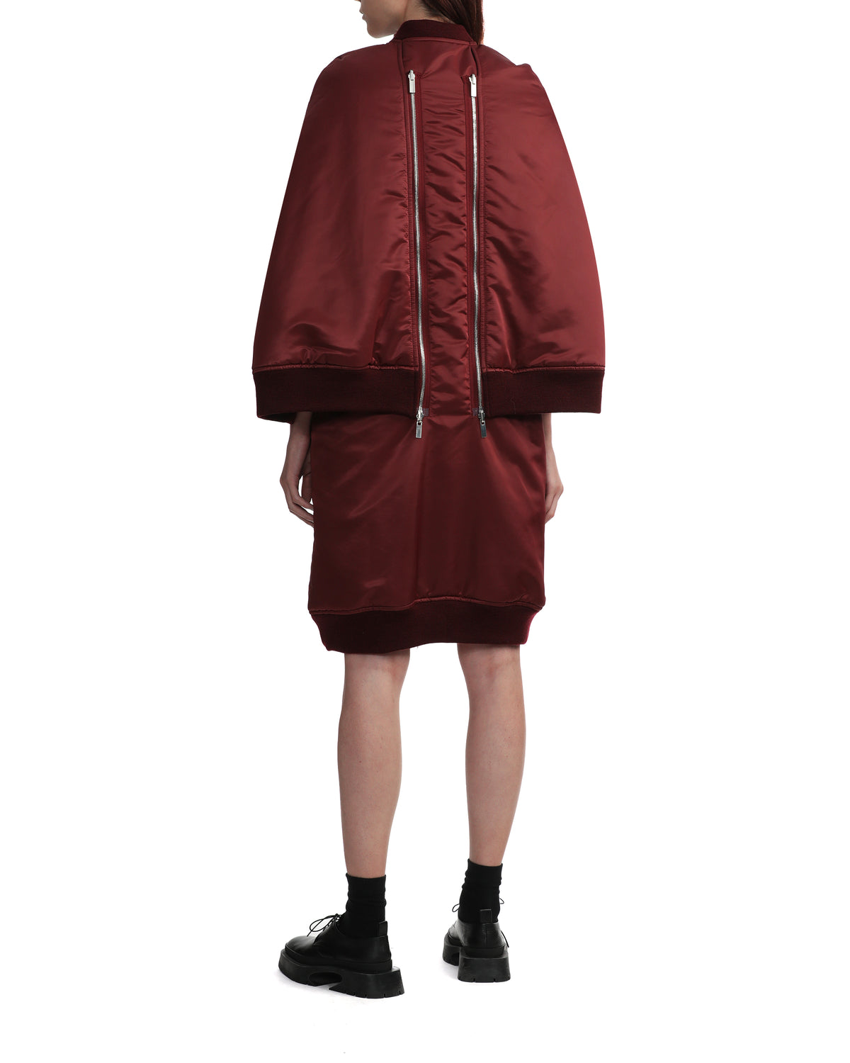 Deconstructed bomber coat
