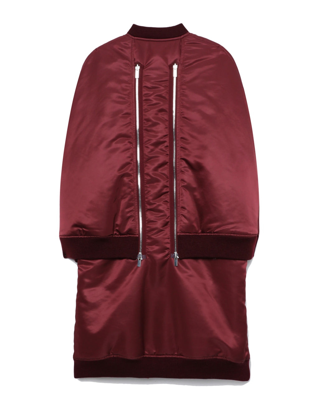 Deconstructed bomber coat
