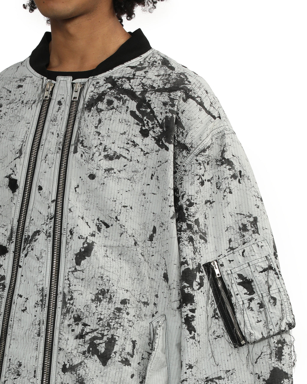 Oversized bomber jacket