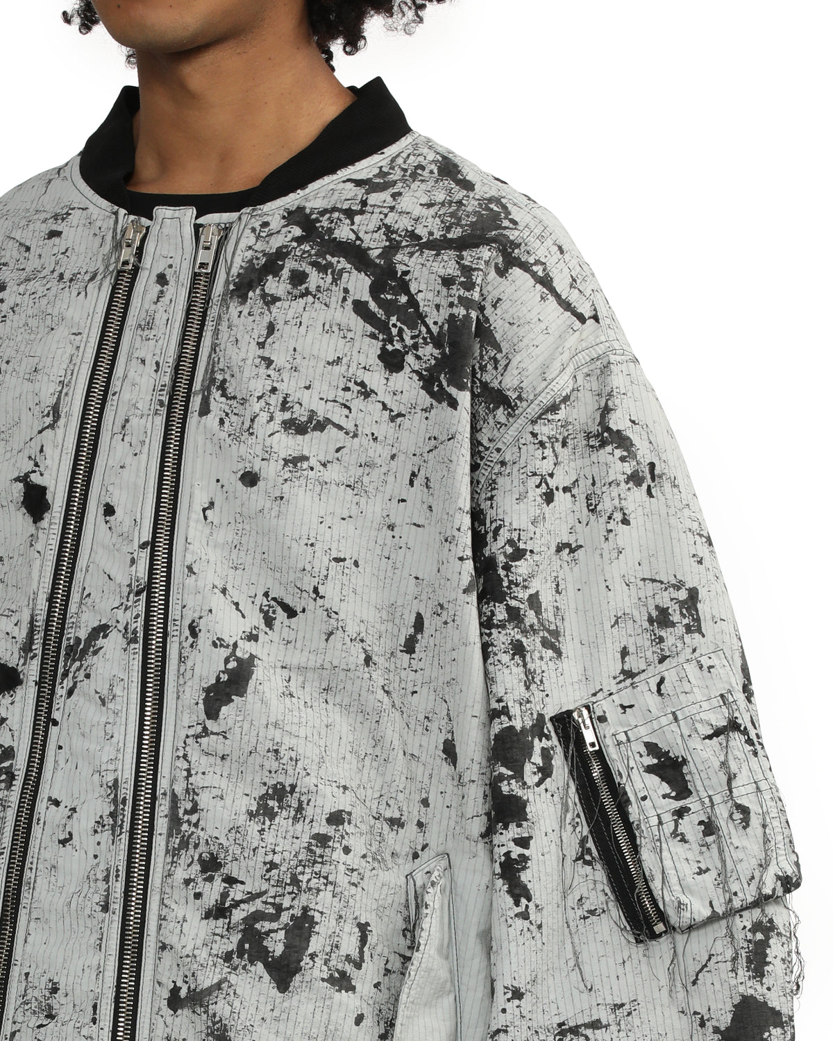 Oversized bomber jacket