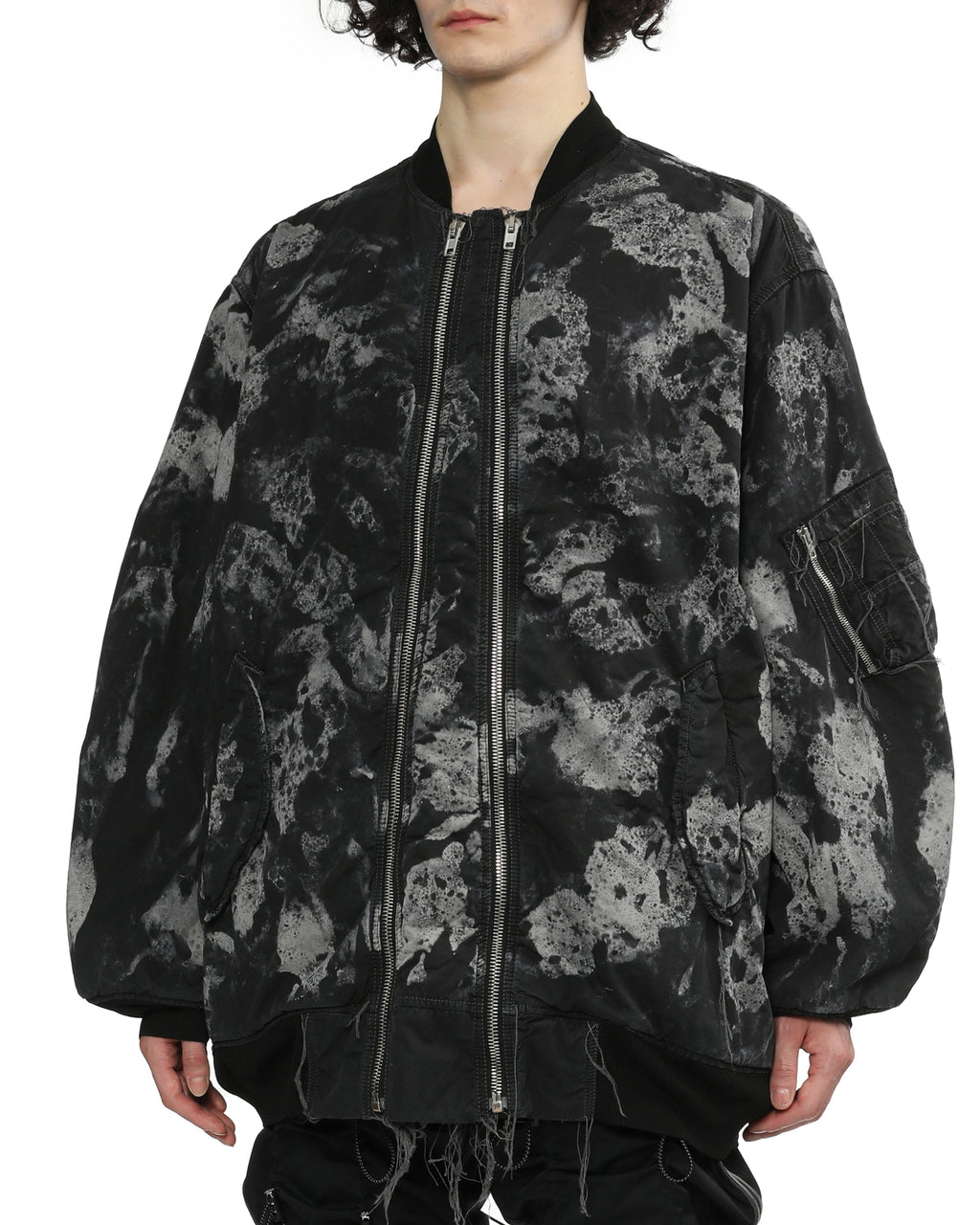 Oversized bomber jacket