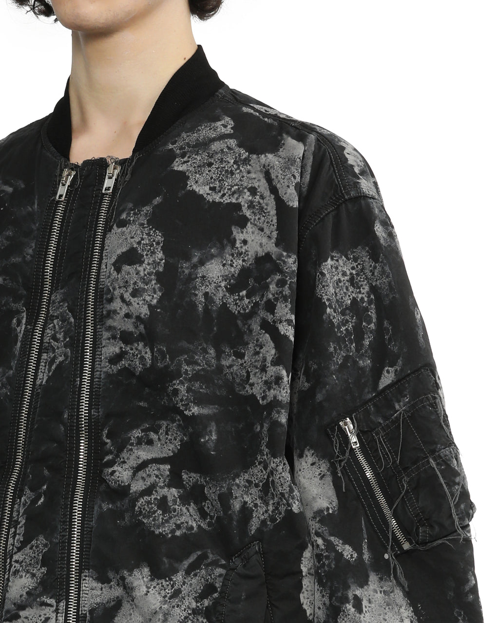 Oversized bomber jacket