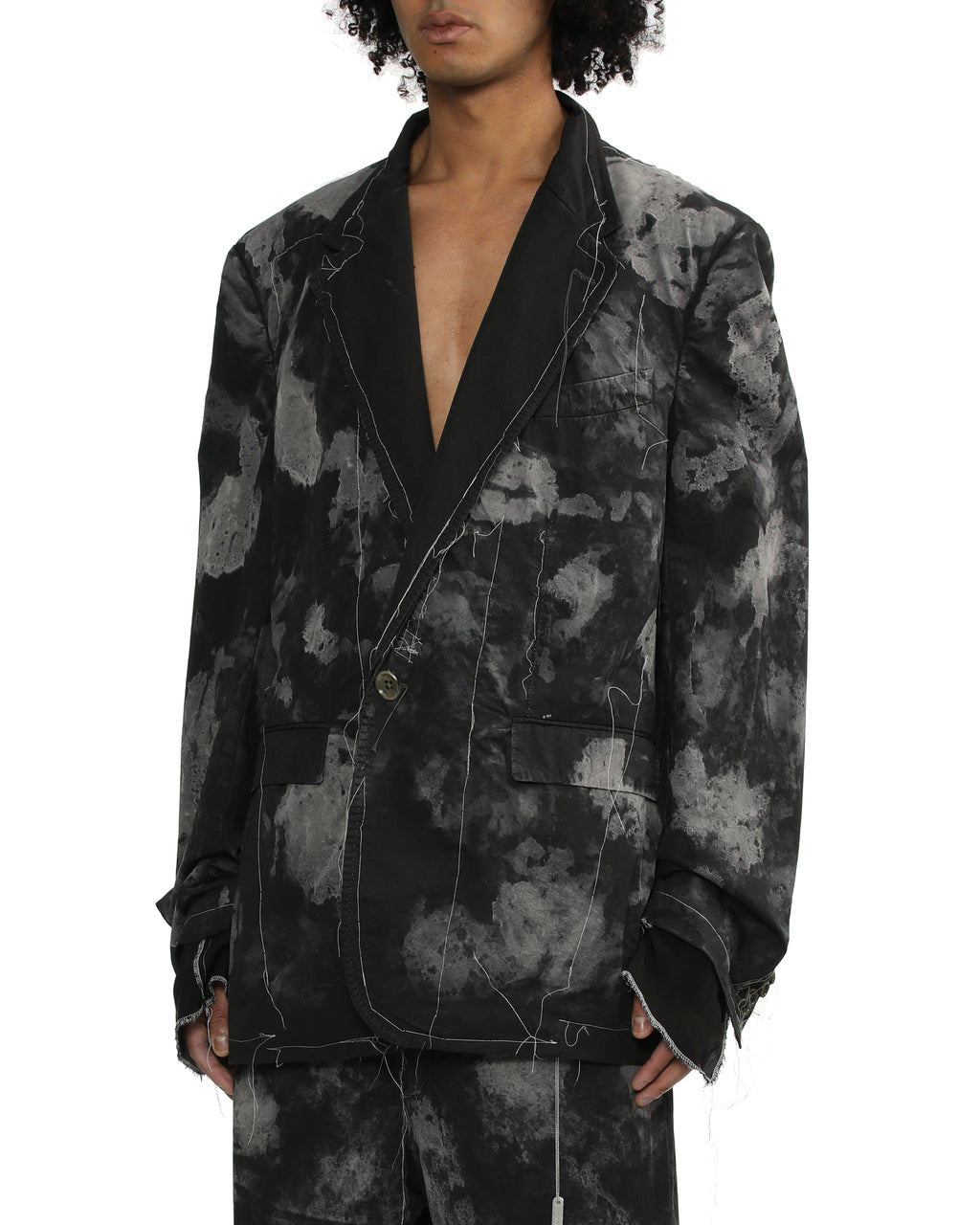 Graphic blazer