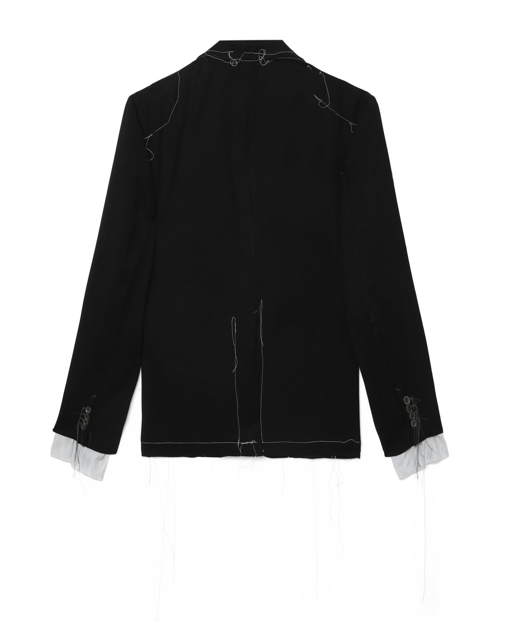 Stitch detail relaxed jacket