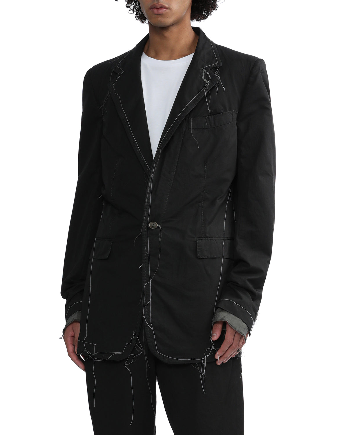 Stitch detail jacket