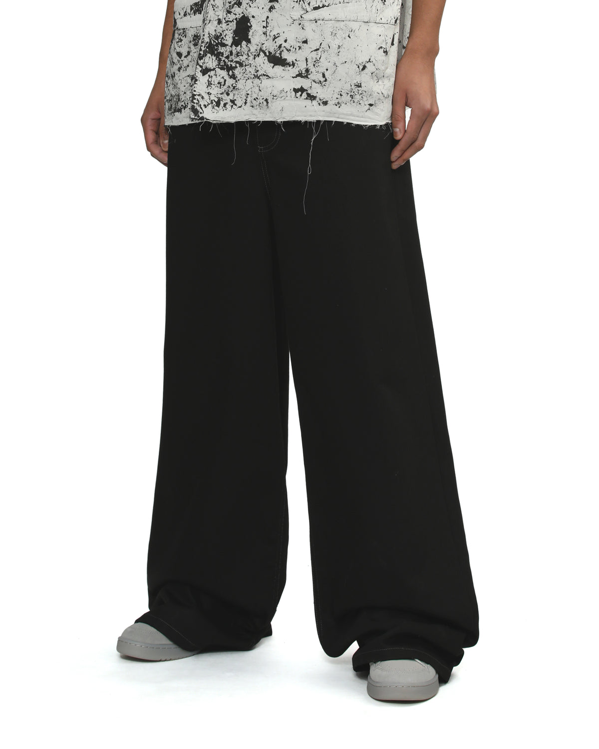 Wide leg jeans
