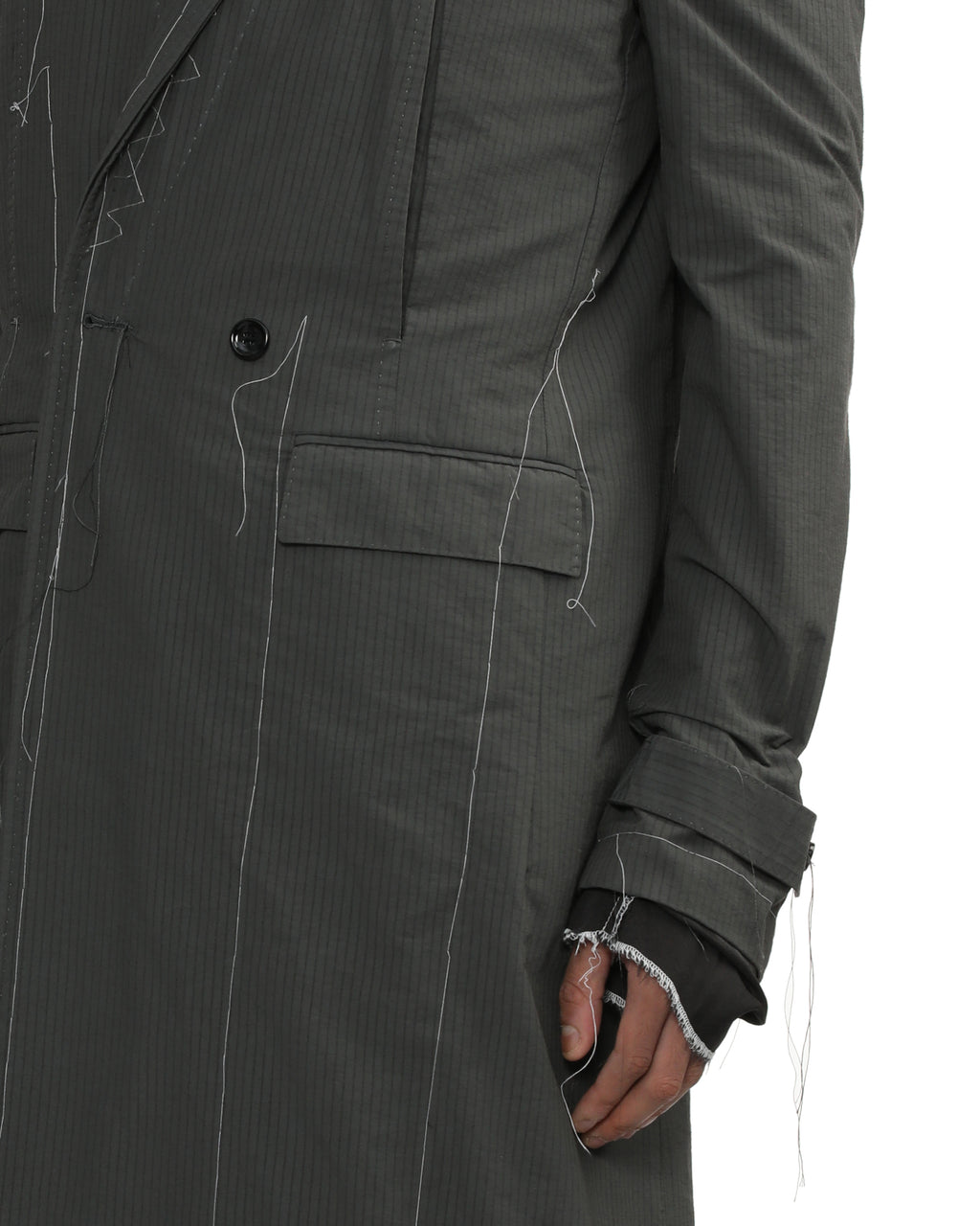 Double breasted coat