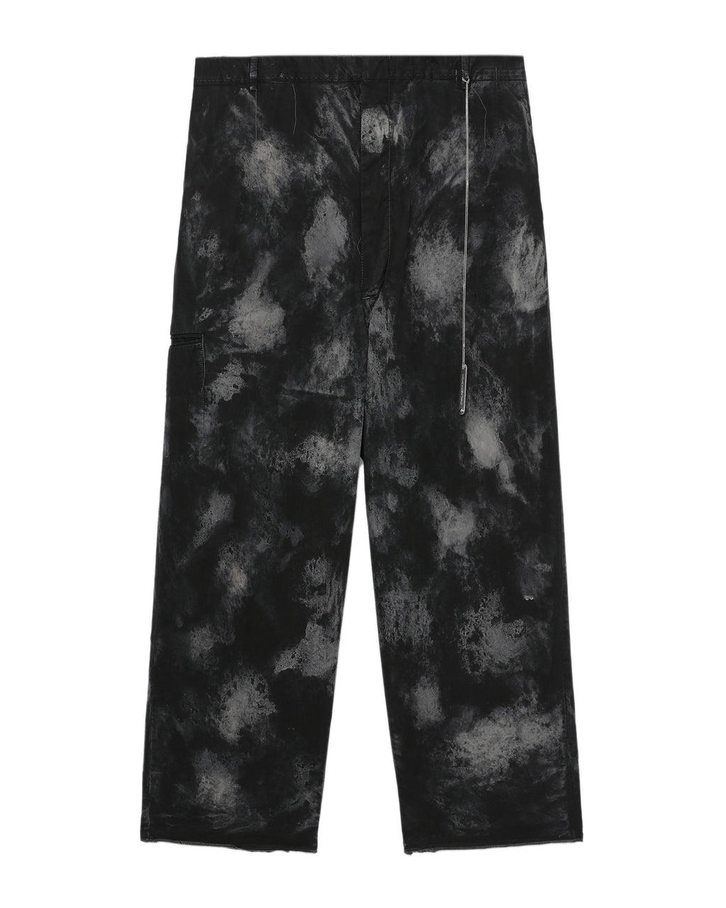 Graphic tailored trousers