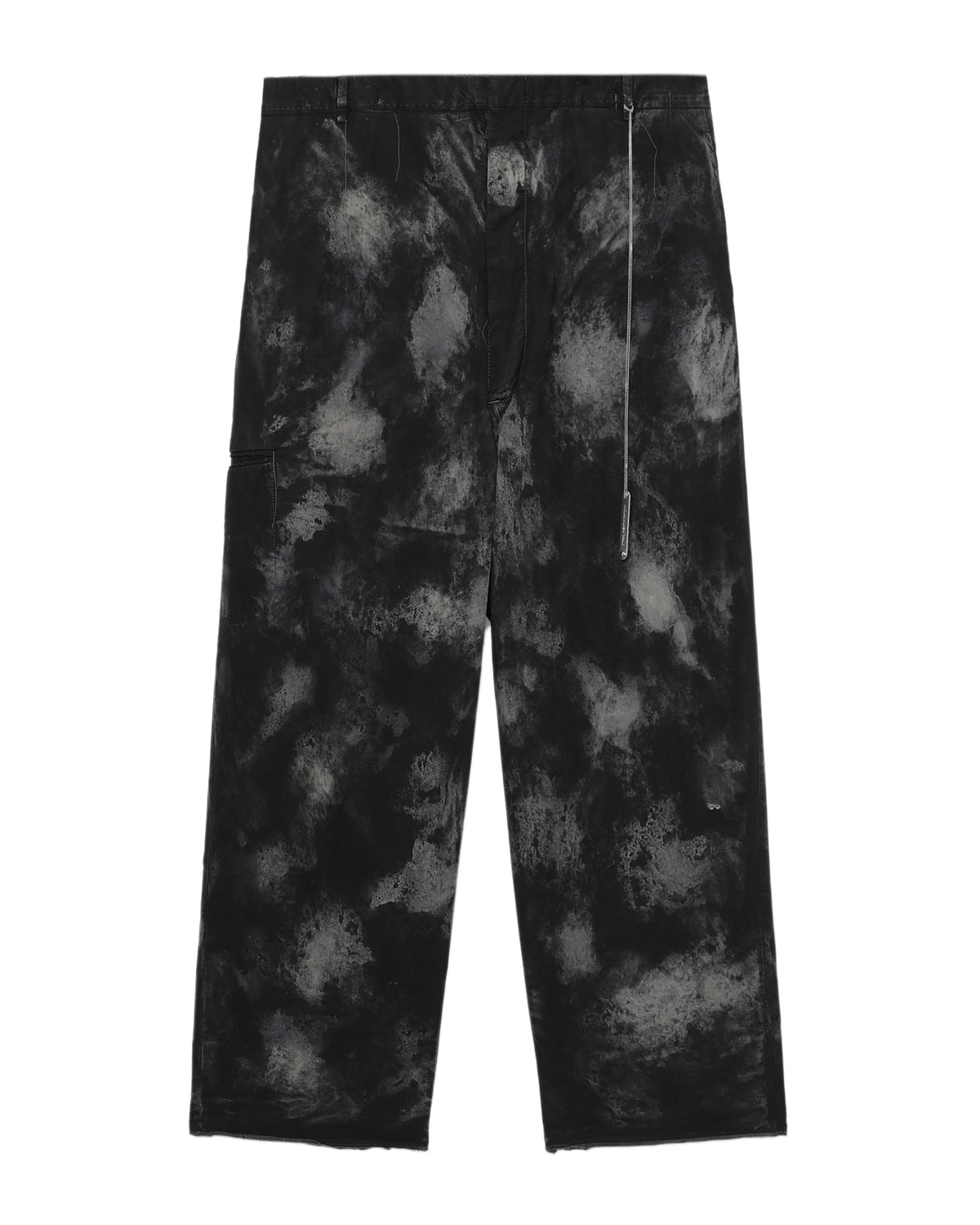 Graphic tailored trousers