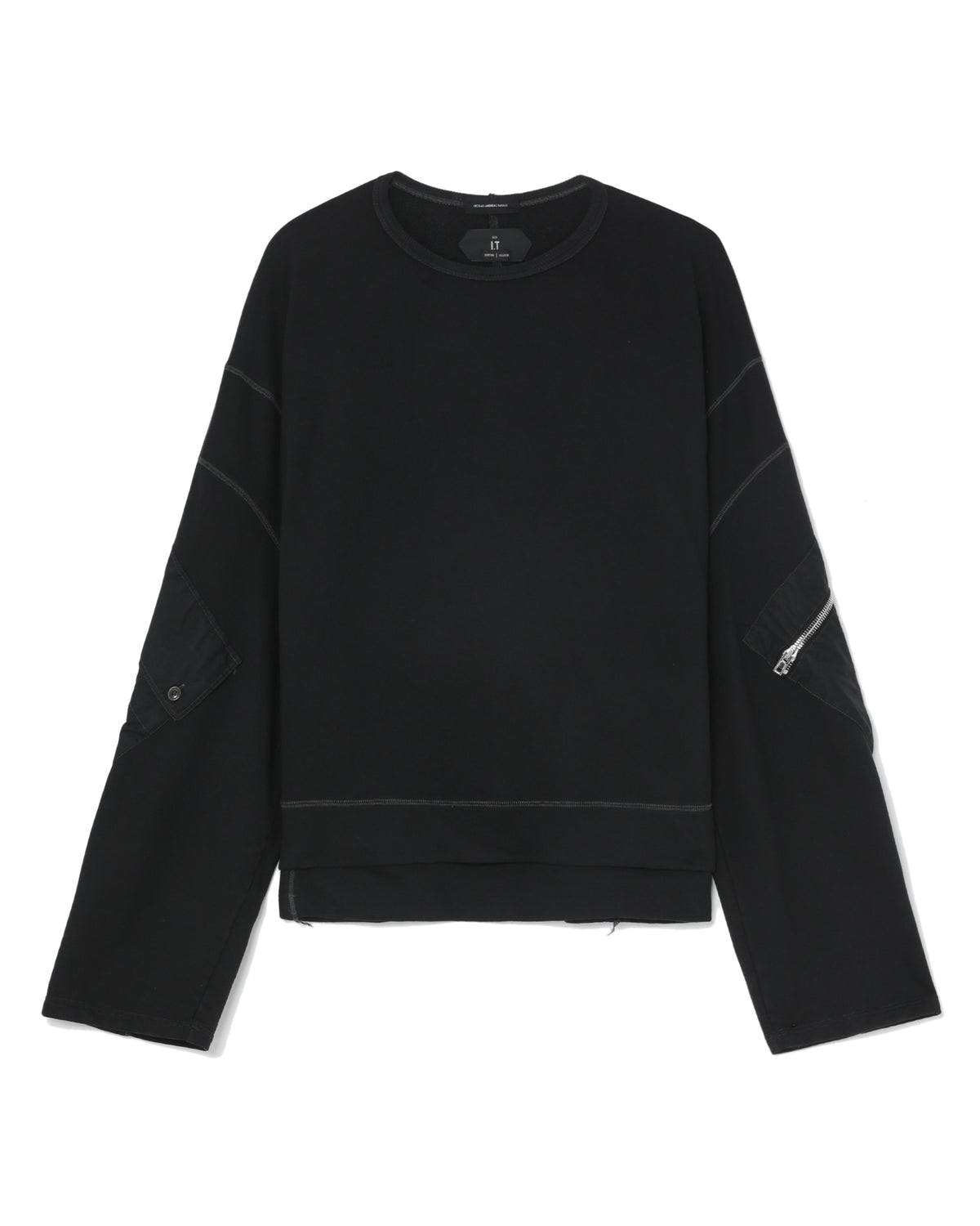Panelled sweatshirt