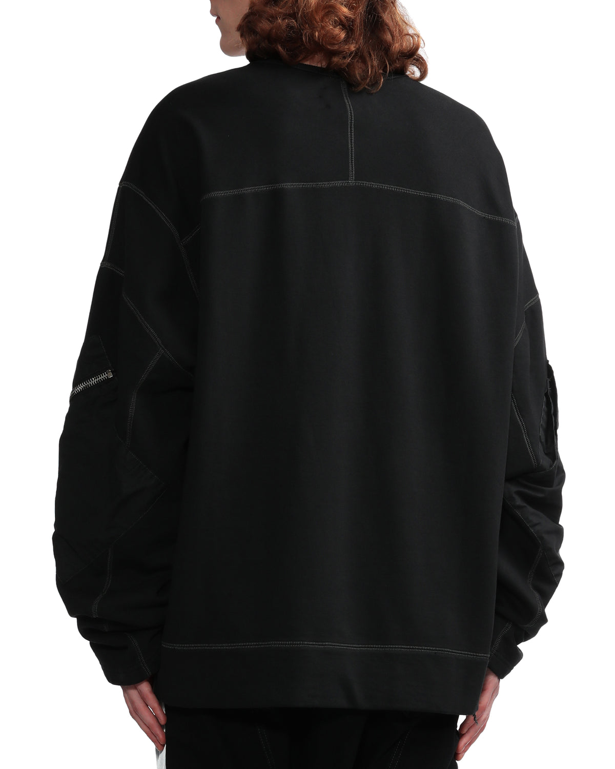 Panelled sweatshirt