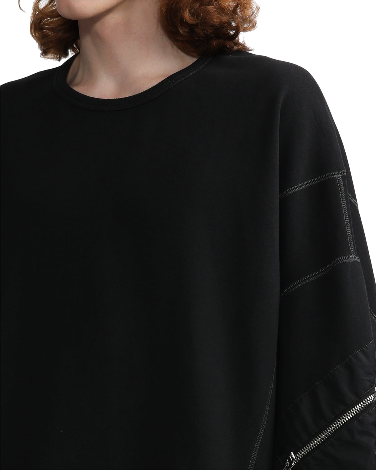 Panelled sweatshirt