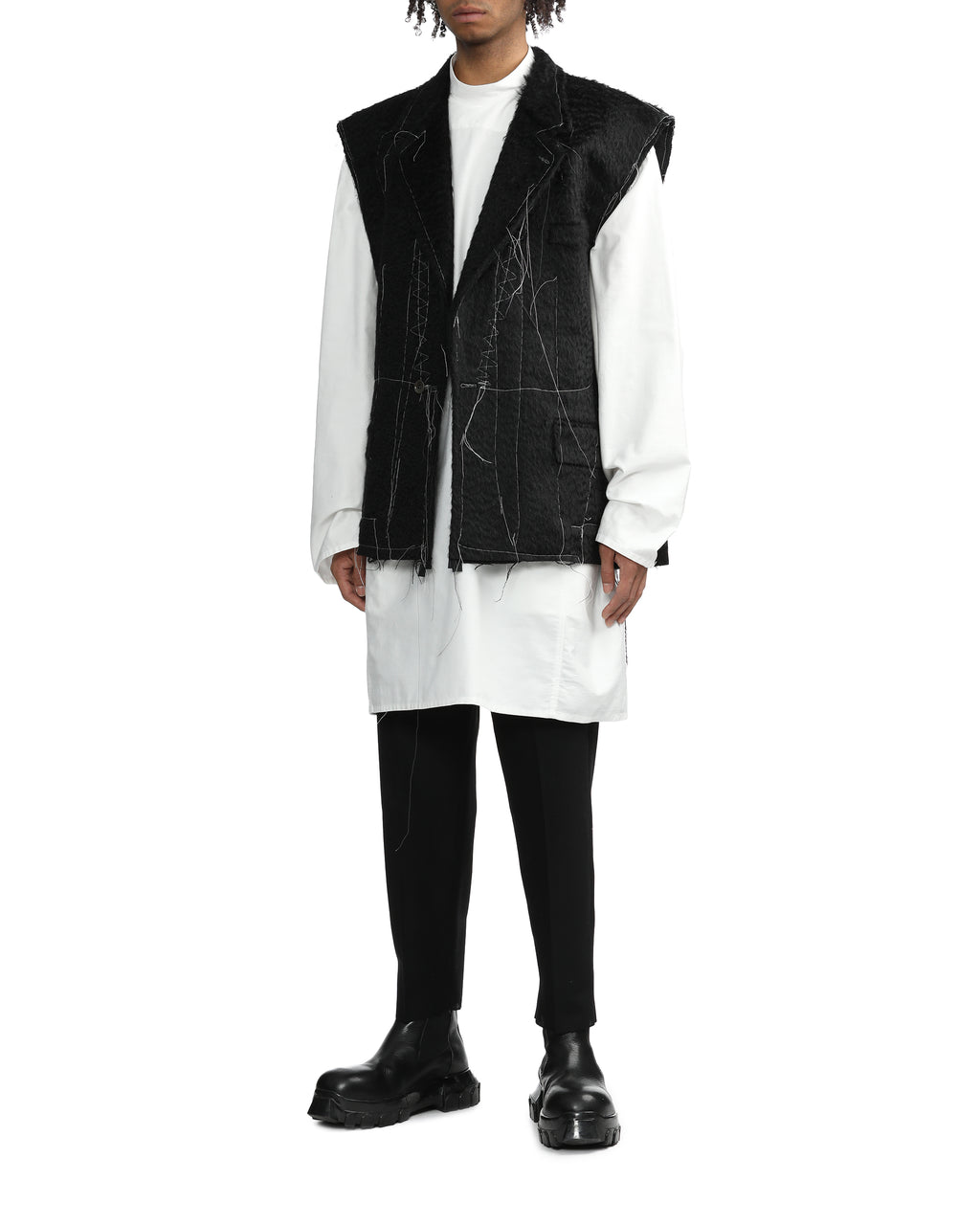 Oversized vest