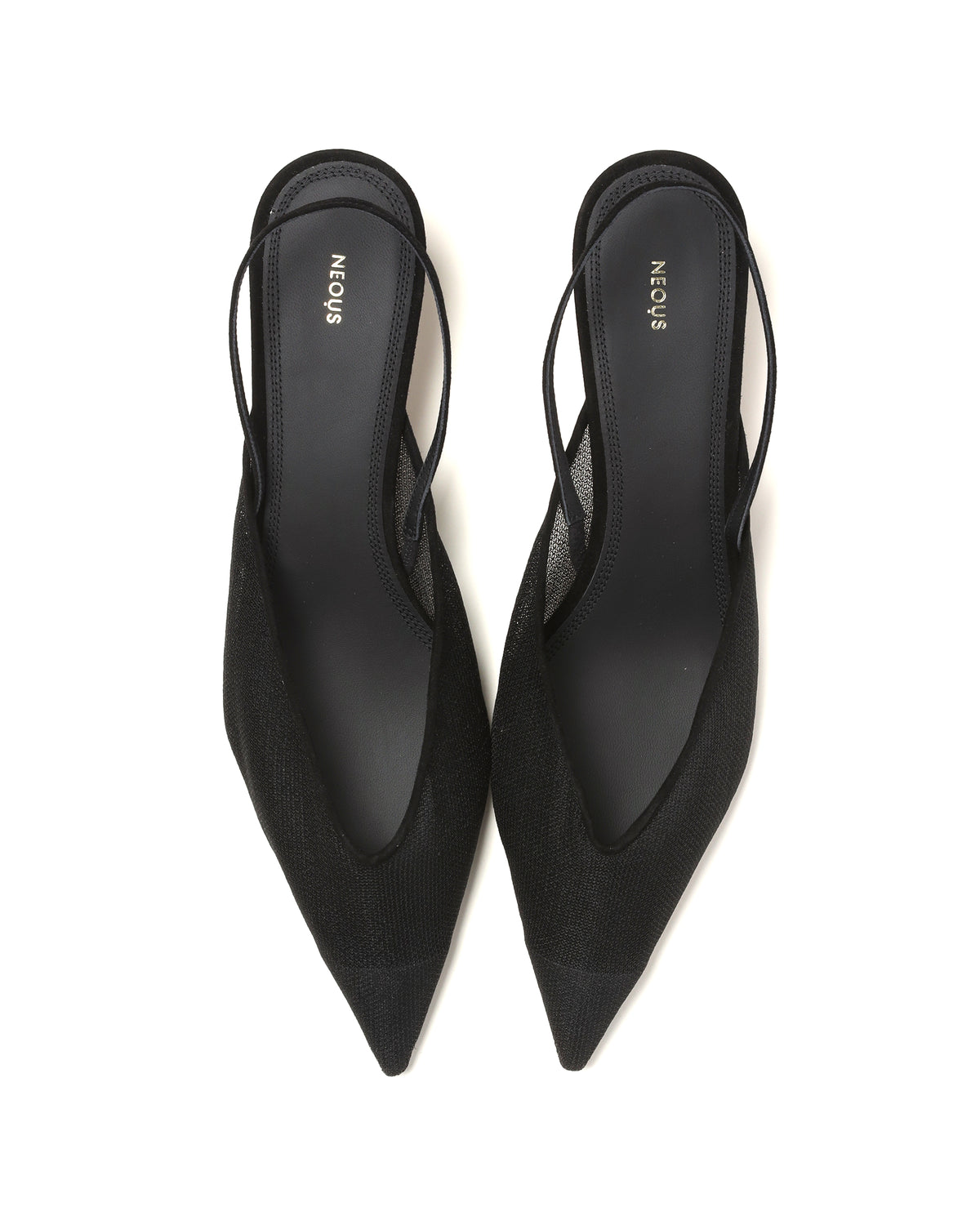 Irena knit slingback heels