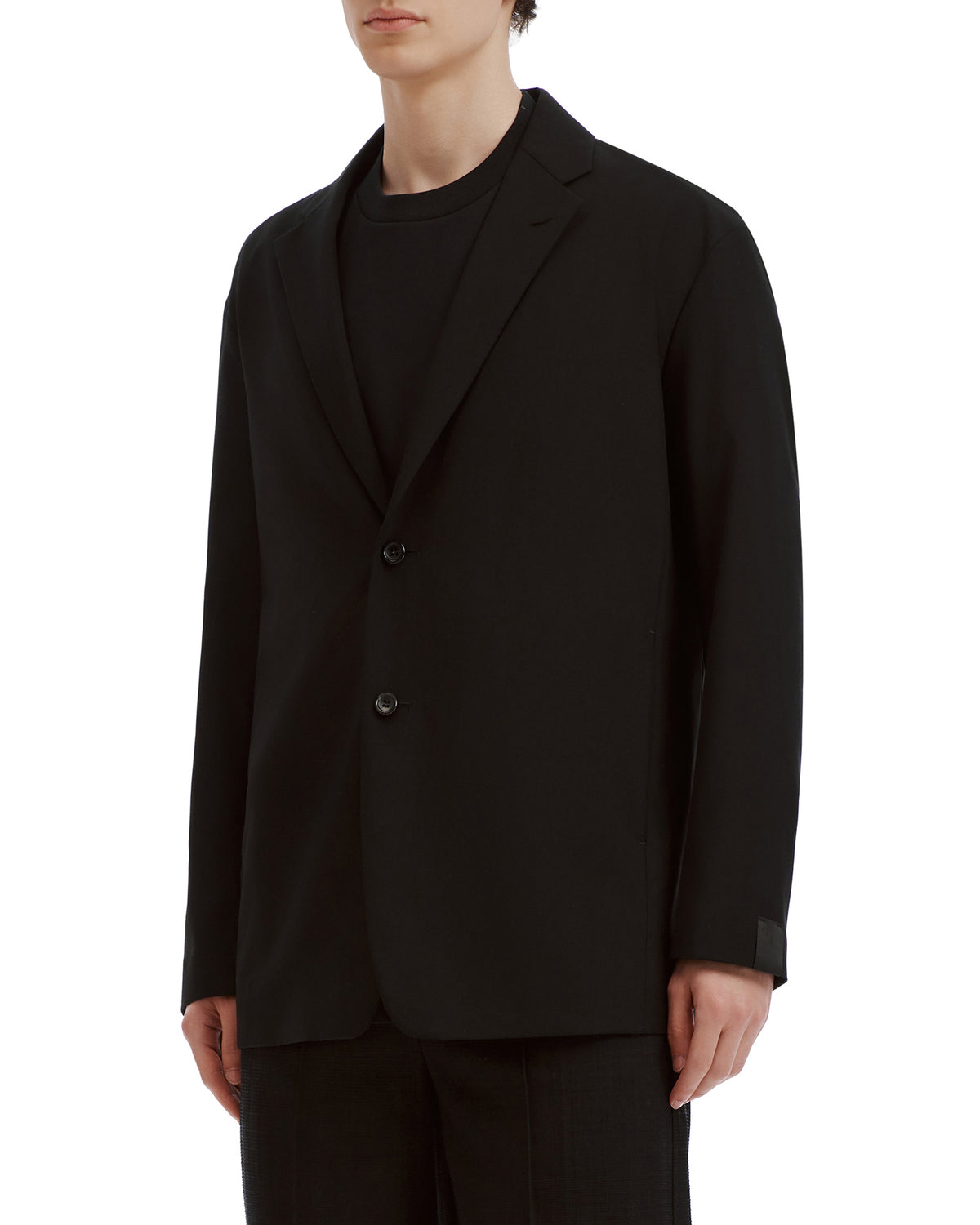 Single-button blazer