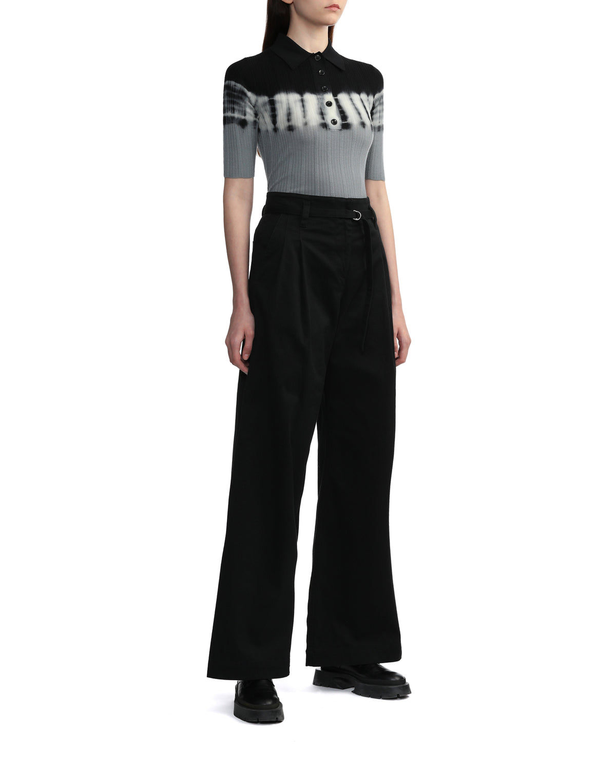 Belted pants
