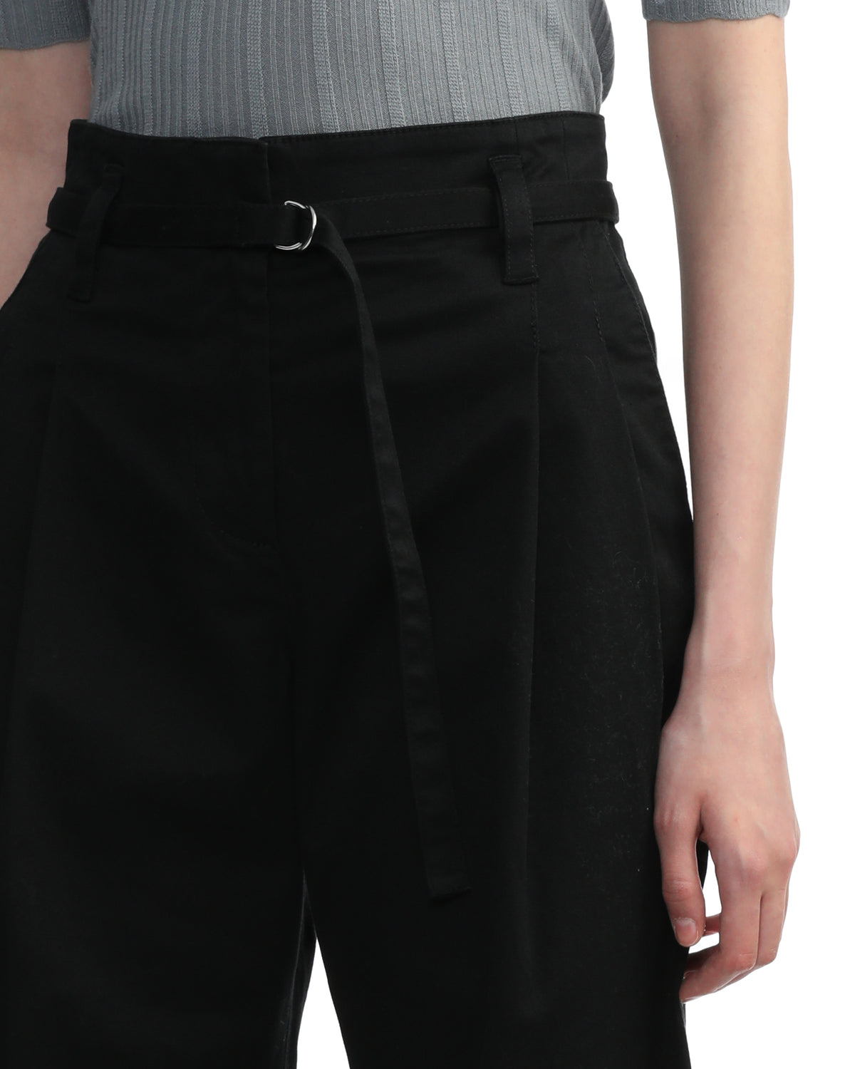 Belted pants