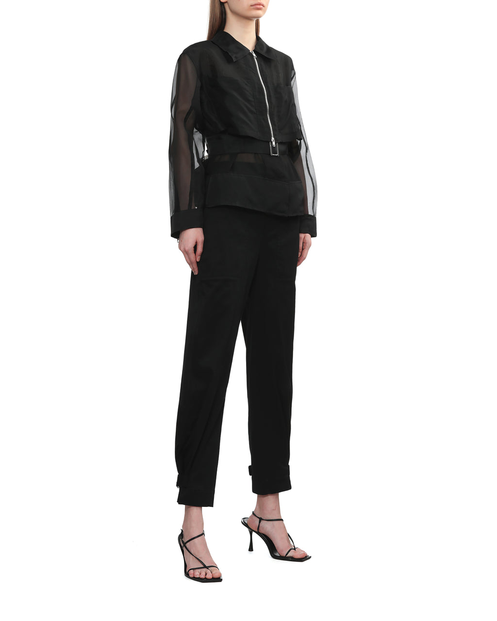 Straight-leg pants