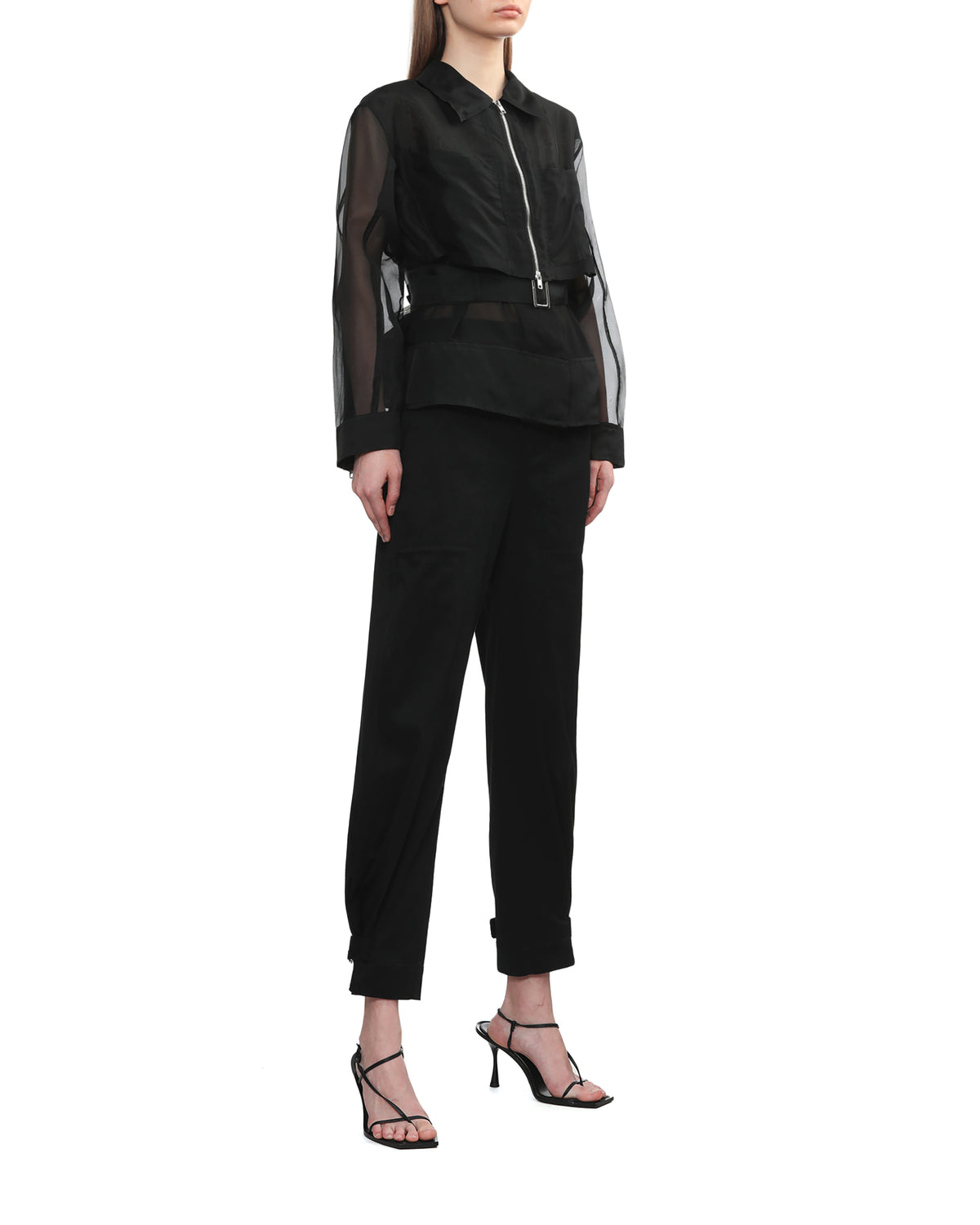 Straight-leg pants