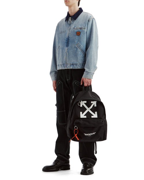 Arrow graphic backpack