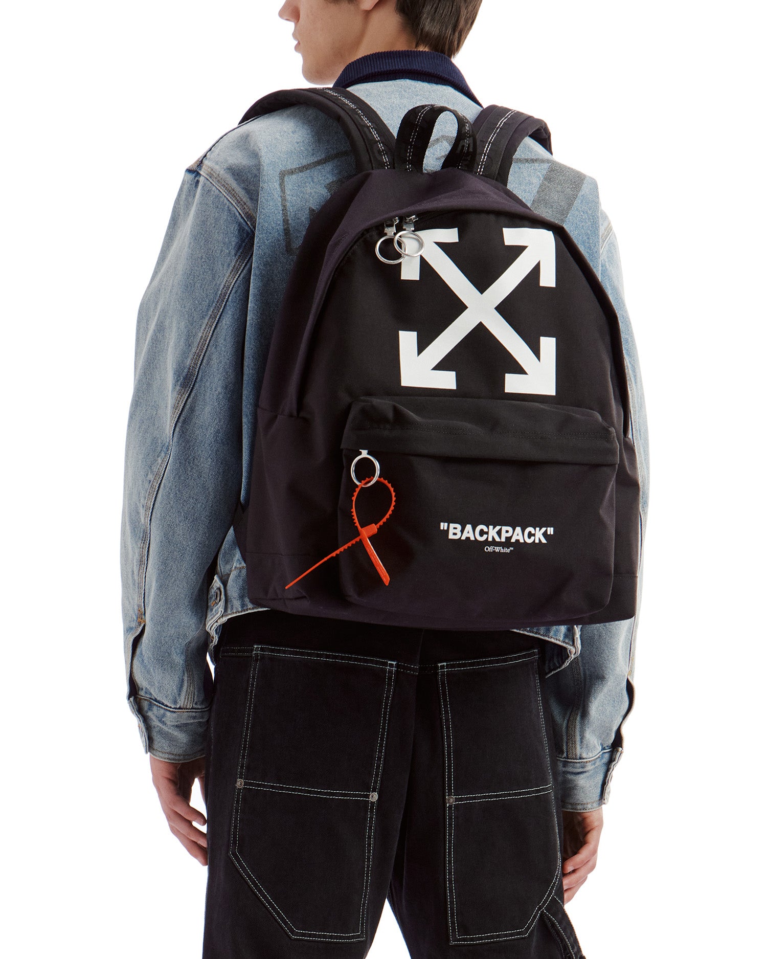 Arrow graphic backpack