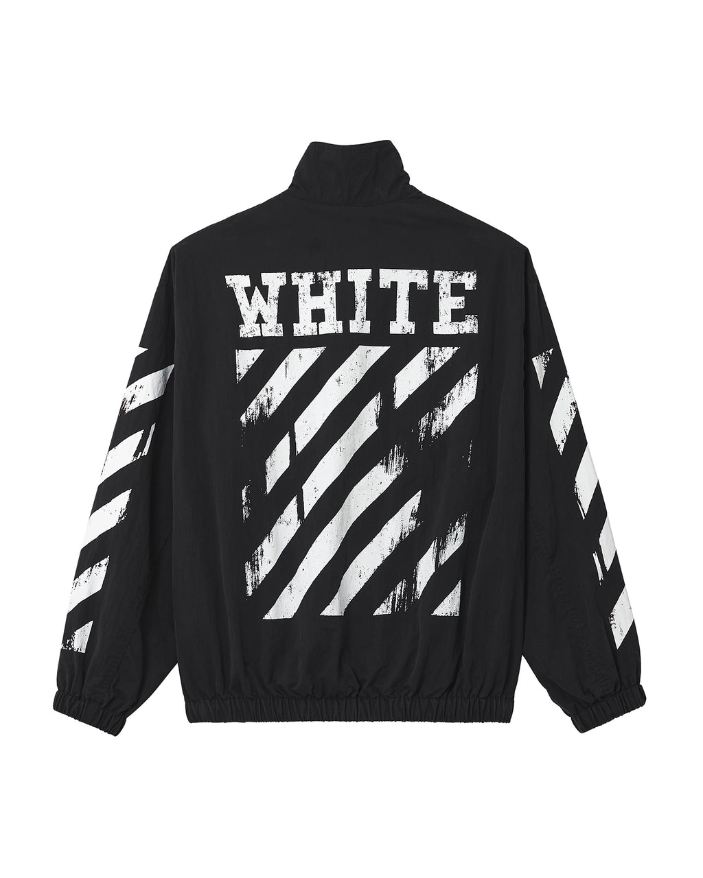 Paint print track jacket