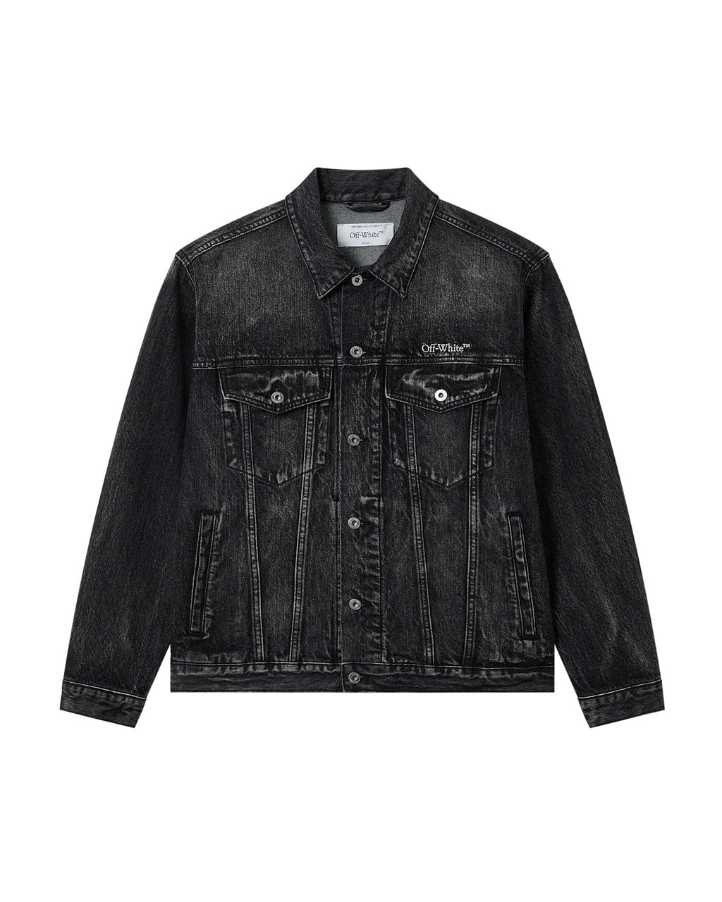 Logo denim jacket