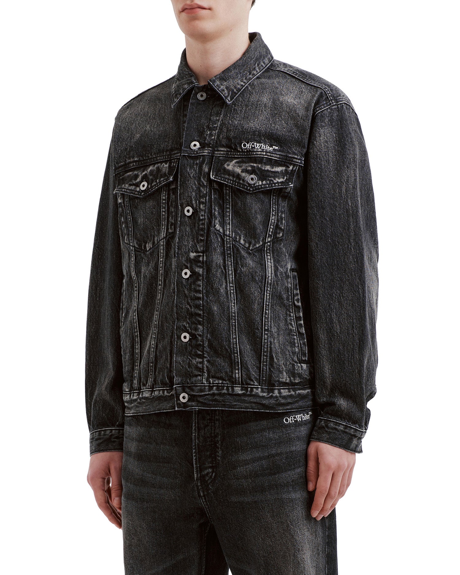 Logo denim jacket