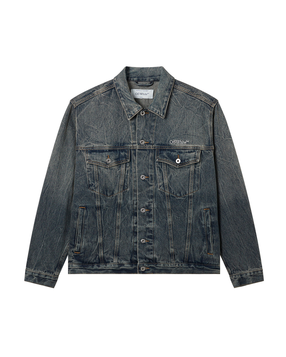 Logo denim jacket