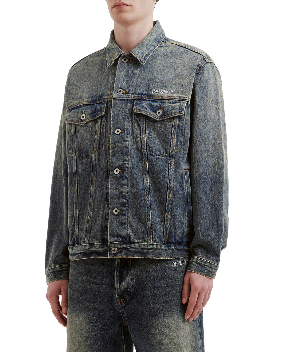 Logo denim jacket