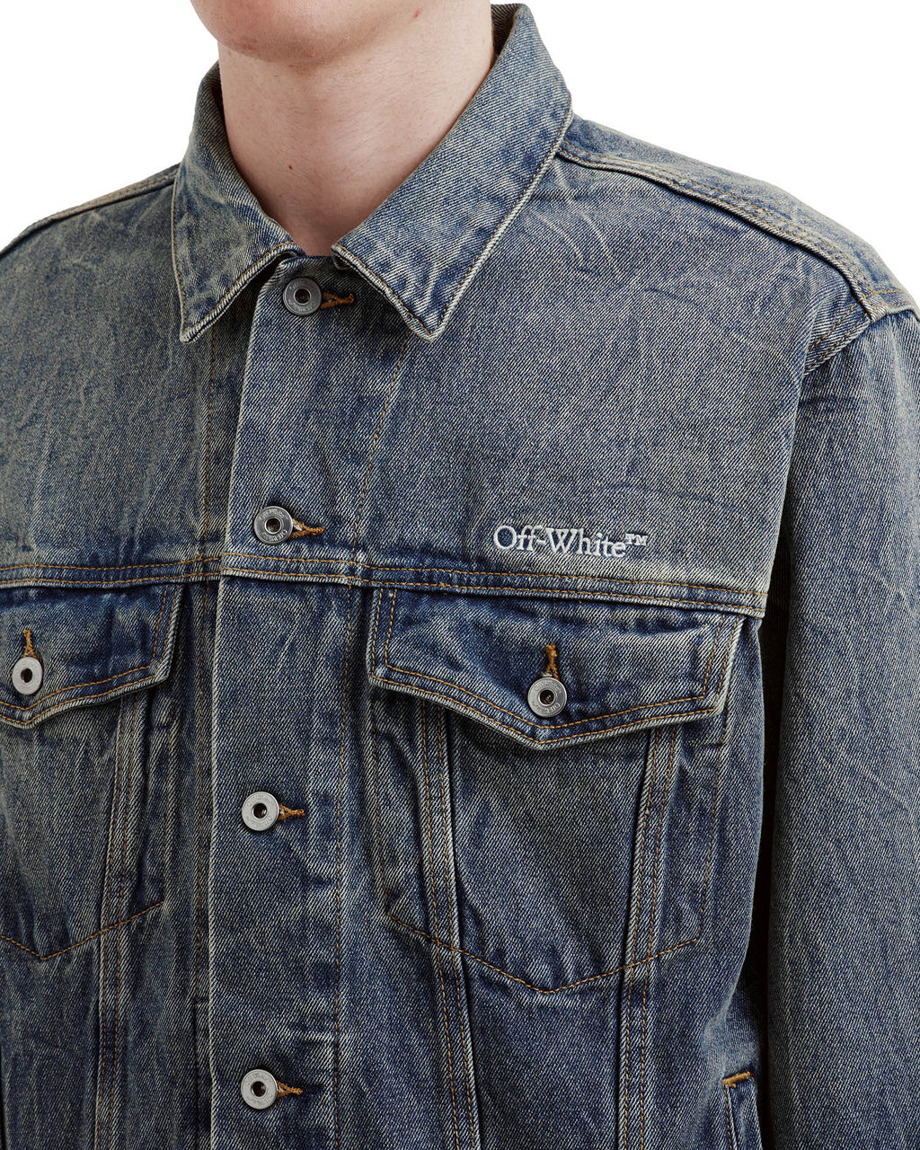 Logo denim jacket