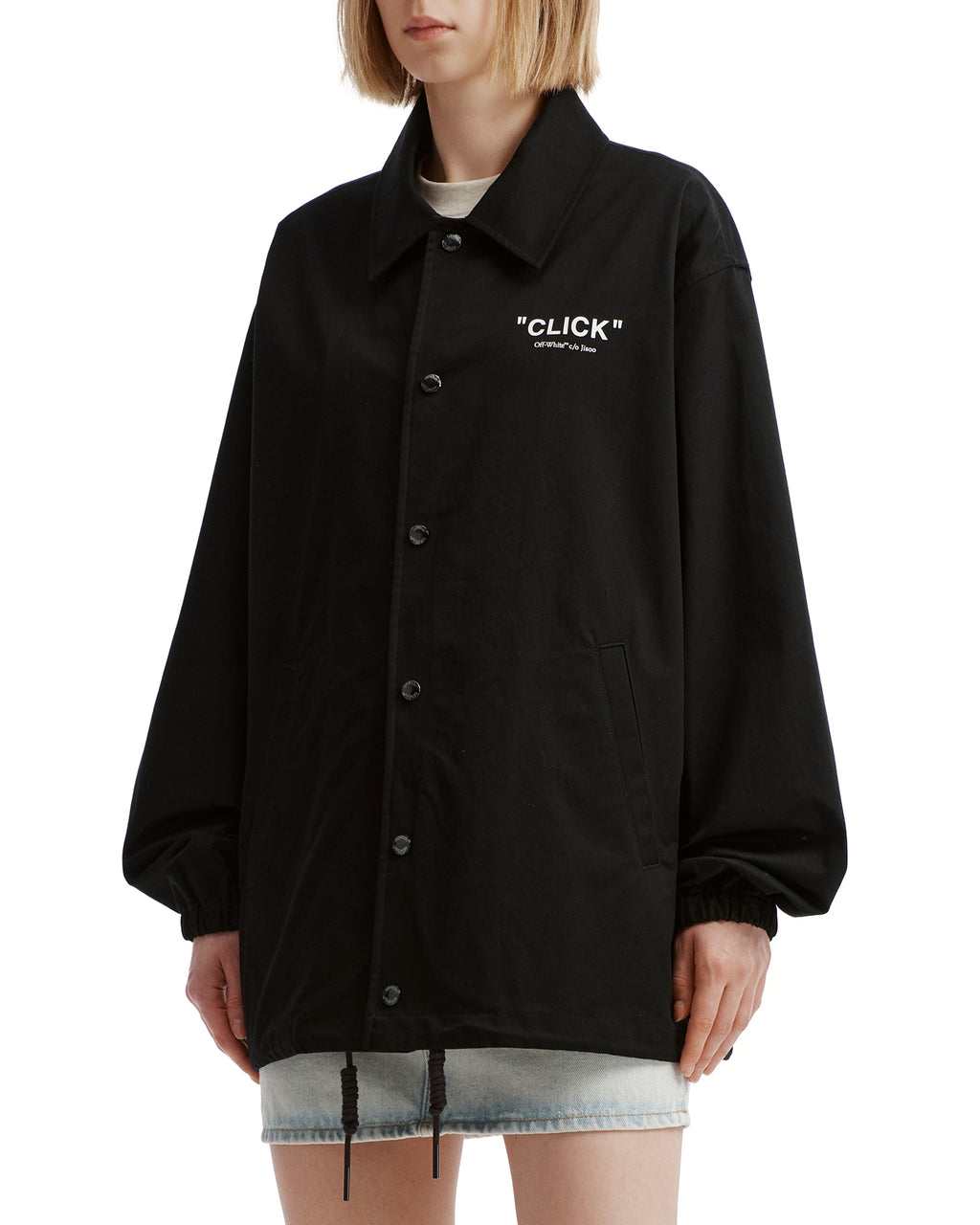 X JISOO CLICK coach jacket