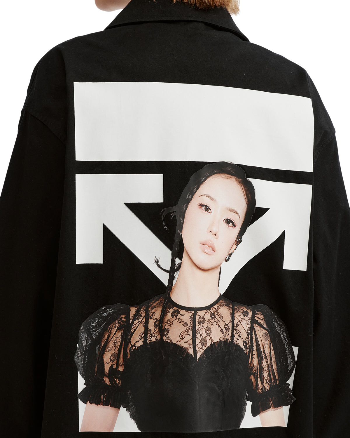 X JISOO CLICK coach jacket