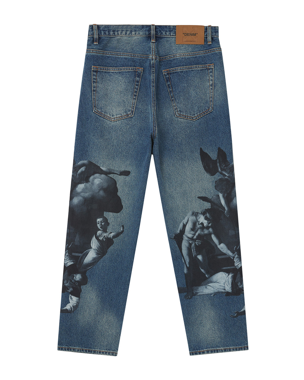 Graphic jeans