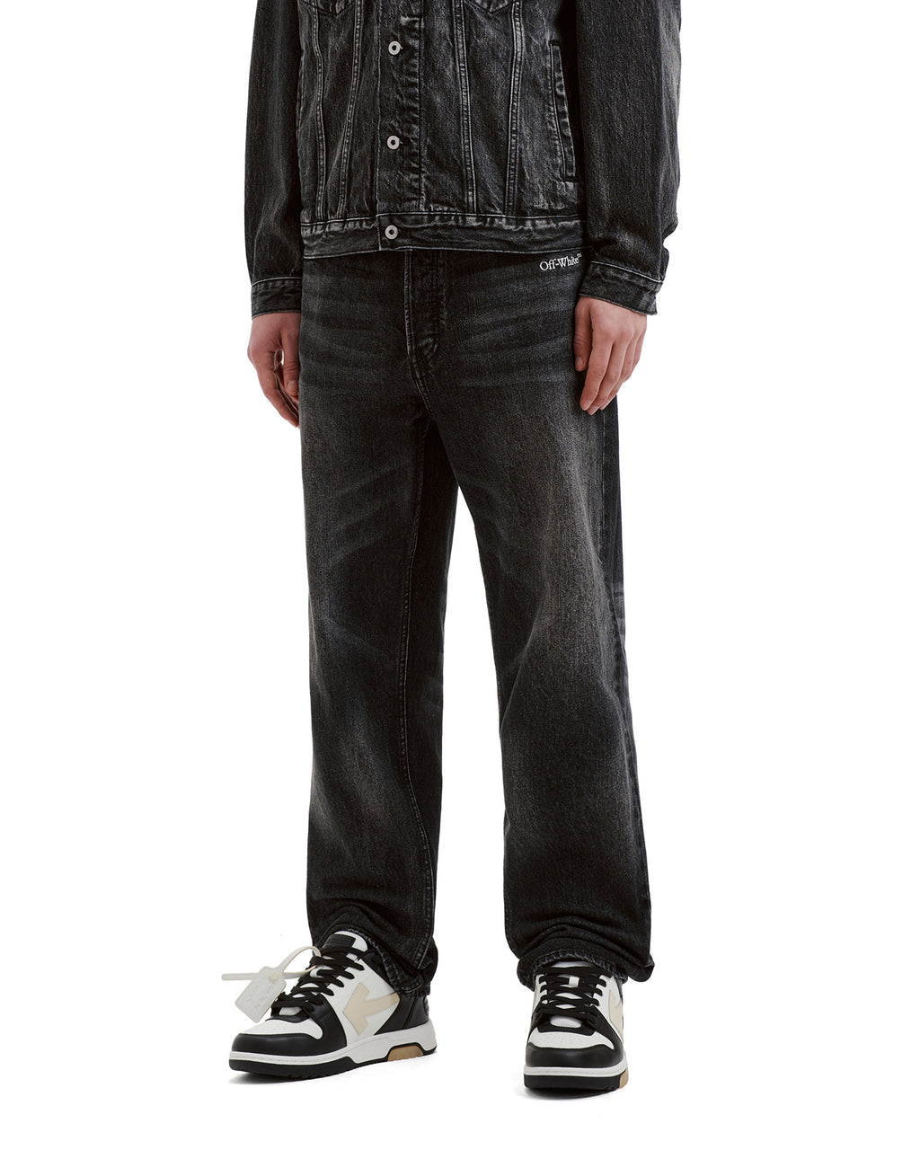 Straight leg jeans